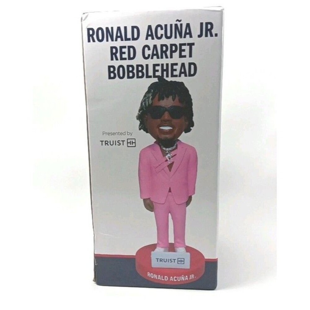 MLB Ronald Acuna Jr. Red Carpet Atlanta Braves SGA Bobblehead-9/22/25